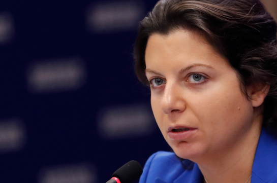Главный редактор телеканала RT Маргарита Симоньян раскритиковала власти Армении
