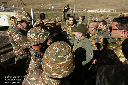 Никол Пашинян просит воздержаться от инициативы приобретения какого-либо имущества для армии