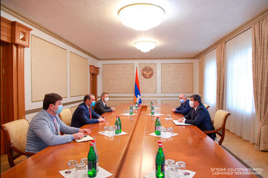 Artsakh president received Armenia's Security Council Secretary