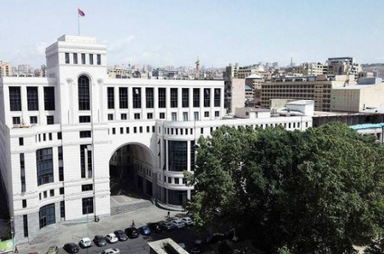 Armenia circulated a Note Verbale in the OSCE on the suspension of military inspections by Turkey on the territory of the Republic of Armenia