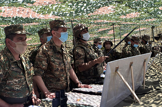 Начальник Генштаба ВС Армении посетил армейские корпуса