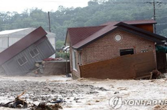 Հարավային Կորեայում անձրևների հետևանքով զոհեր և անհետ կորածներ կան