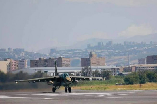 Armenia’s Aviation Forces conduct exercises (video)