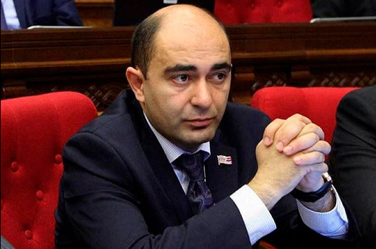 Edmon Marukyan applied for reconstruction of road taking to well-known Khndzoresk swinging bridge