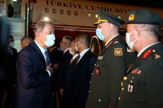 Թուրքիայի ազգային պաշտպանության նախարարը և Գլխավոր շտաբի պետը ժամանել են Բաքու