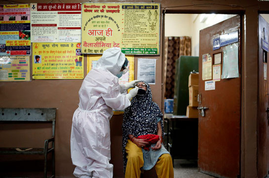 Հնդկաստանում մեկ օրում հաստատվել է կորոնավիրուսի մոտ 70 հազար նոր դեպք