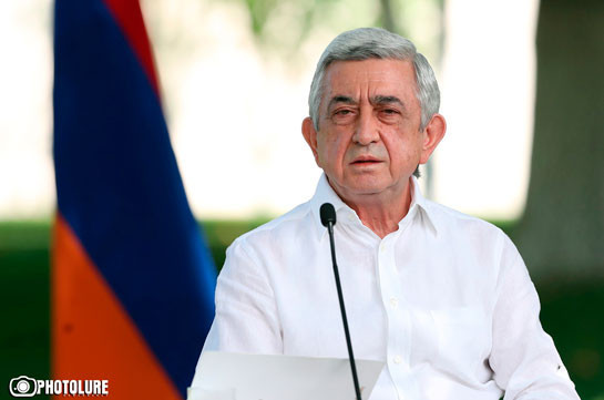 Армения должна признать независимость Нагорного Карабаха - Серж Саргсян