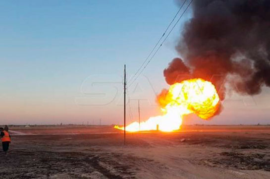 Syria’s gas pipeline explosion caused by terrorist attack, minister says