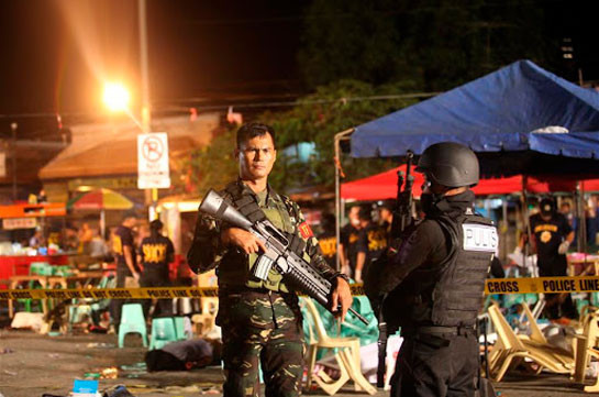 Ֆիլիպինների հարավում տեղի ունեցած պայթյունների հետևանքով զոհվել է 9 մարդ