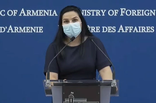 МИД Армении ведет работу для выяснения достоверности информация – Анна Нагдалян о переброске наемников в Азербайджан