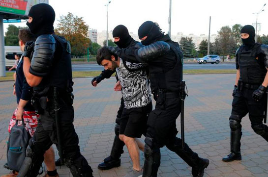Belarusian Interior Ministry says 633 protesters were detained on September 6