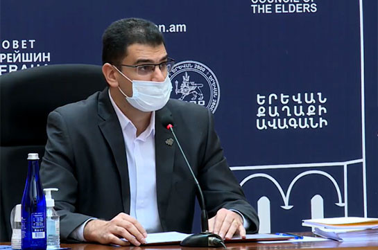 Yerevan mayor feels unwell, misses Council of Elders session