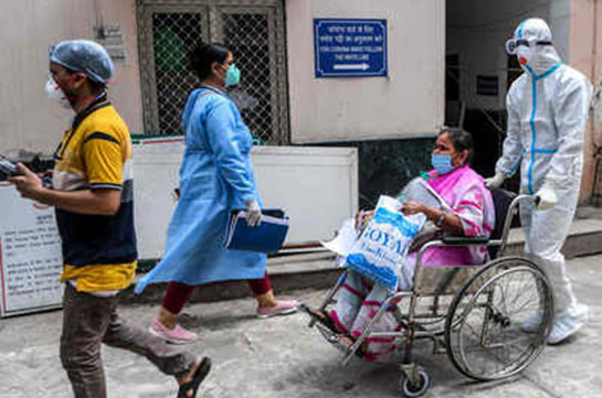 Հնդկաստանում մեկ օրում ավելի քան 1100 մարդ է մահացել կորոնավիրուսի պատճառով