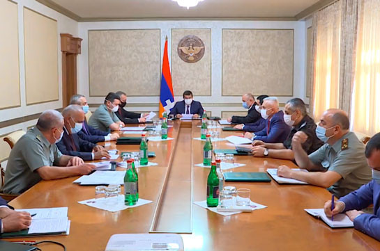 Под председательством Араика Арутюняна состоялось первое заседание Совета безопасности Арцаха