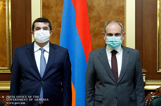Արցախը մեր համազգային օրակարգի ամենակարևոր խնդիրն է. Հայաստանի վարչապետն ընդունել է Արցախի նախագահին