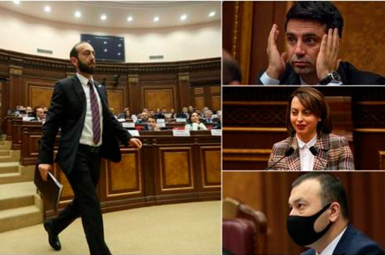 В парламенте Армении премировали депутатов и сотрудников аппарата