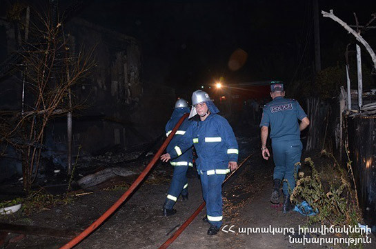 Արմավիրի Պտղունք համայնքում այրվել է 10 բնակարան, որից 2-ը՝ մասնակի․ ԱԻՆ-ը մանրամասներ է ներկայացրել