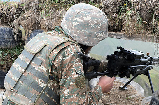 Azerbaijani side violates ceasefire over 330 times during past week