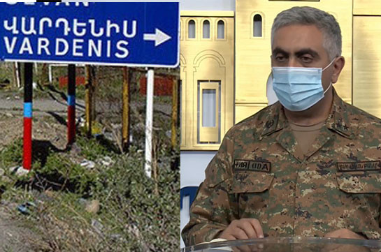 Azerbaijani side bombed in direction of Artsakh and Armenia’s Vardenis: Artsrun Hovhannisyan