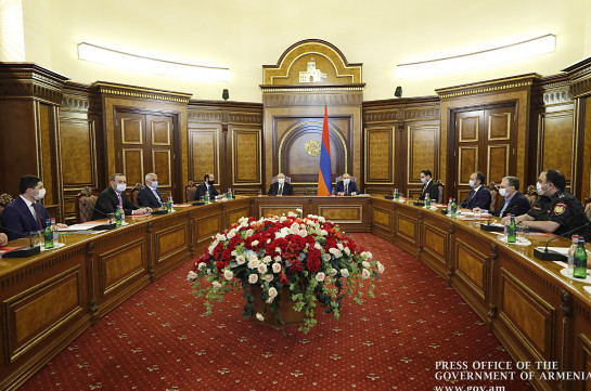 Состоялось внеочередное заседание Совета безопасности во главе с Николом Пашиняном