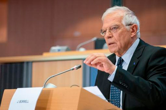 EU calls for immediate cessation of hostilities, de-escalation and for strict observance of the ceasefire: Josep Borrell