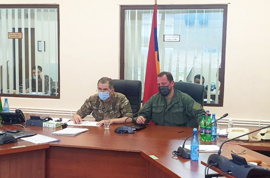 Armenia’s Minister of Defense holds operative consultation