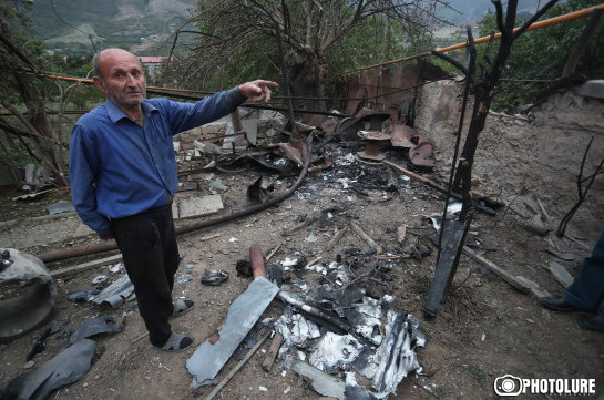 Пожилая женщина погибла, трое ранены в результате удара азербайджанским беспилотником по Гадруту