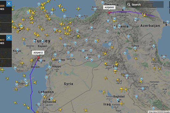 Ադրբեջանական երկու բեռնափոխադրող ինքնաթիռներ թռիչքներ են իրականացնում դեպի Իսրայել կամ Իսրայելից հետ. Razm.info