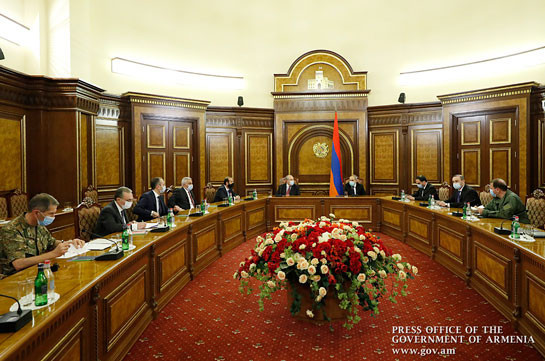 На заседании Совбеза Армении обсуждены дальнейшие действия армянских вооруженных сил
