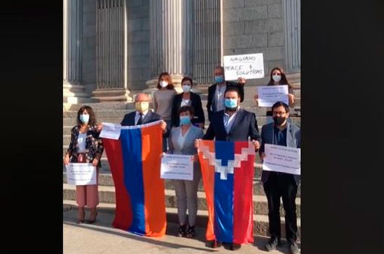 «Да здравствует независимый Арцах!»: испанские депутаты поддержали Арцах в войне с Азербайджаном (Видео)