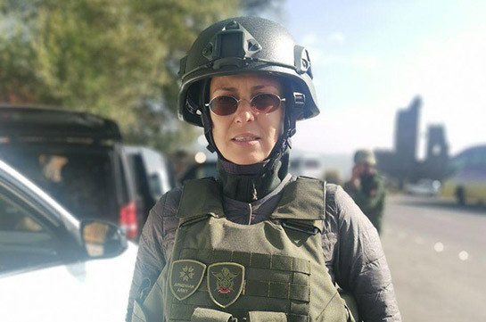Российская певица Юлия Чичерина попала под обстрел азербайджанских беспилотников в Карабахе