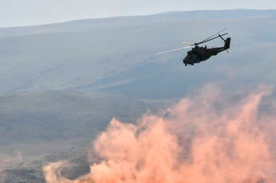 Армия обороны Карабаха уничтожила вертолёт ВС Азербайджана