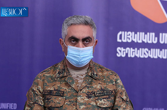 Armenian side destroys Azerbaijan’s 113 UAVs, 250 units of armored vehicles: MOD representative