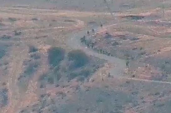 Бегство азербайджанских солдат из Мадагиза (Видео)