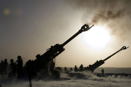 Armenian units destroy enemy’s 4 D-13 howitzer with personnel and ammunition: MOD spokesperson