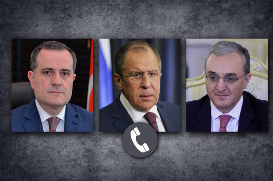 Russia’s Lavrov holds phone talks with Armenian, Azeri FMs, parties reaffirm commitment to ceasefire agreement