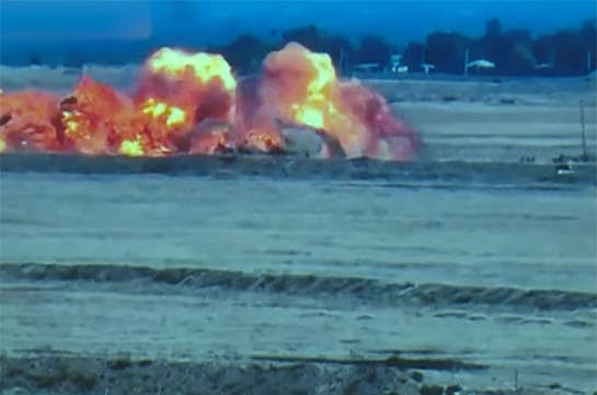 Արևելյան ուղղությամբ խոցվել է հակառակորդի «ԱՆ-2» տիպի անօդաչու ռմբակոծիչ ինքնաթիռ (Տեսանյութ)