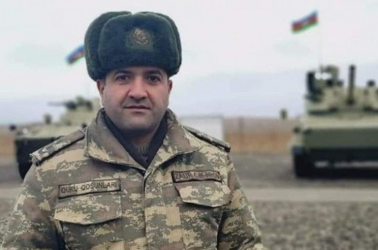 Уничтожен начальник штаба тяжелой артиллерийской бригады ВС Азербайджана