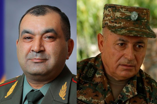 Lieutenant General Tiran Khachatryan and Commander of the 5th Army Corps, Major General Andranik Piloyan to be awarded titles of National Hero