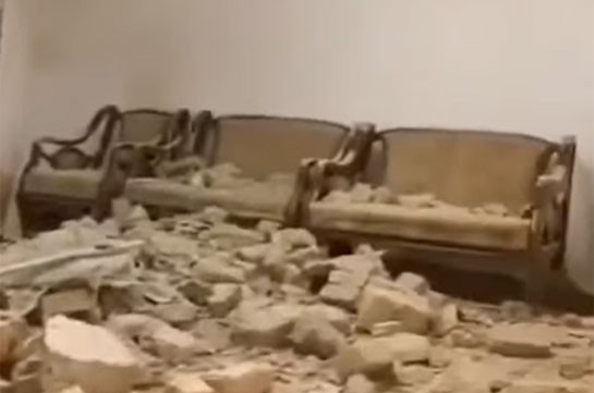 Azerbaijan shells homes of Iranian civilians (video)