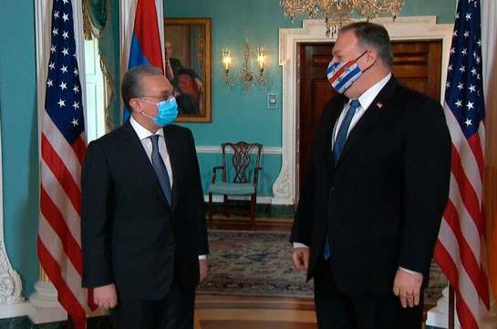 U.S. Secretary Pompeo meets with Armenian Foreign Minister Zohrab Mnatsakanyan (video)