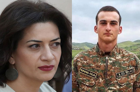 Armenia did not kneel down, and it happened at the cost of your life Erik: Armenia’s PM’s spouse on death of a soldier