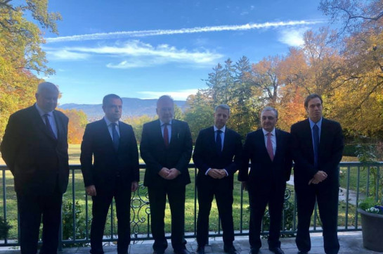 Meeting of Armenian, Azerbaijani FMs ends in Geneva
