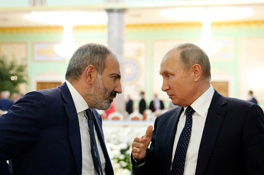 Пашинян обратился к Путину с просьбой об определении вида и размера содействия, которое может предоставить Россия для обеспечения безопасности Армении