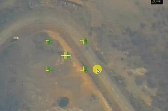 Уничтожение диверсионной группы противника, готовящейся к атаке в направлении Шуши (Видео)