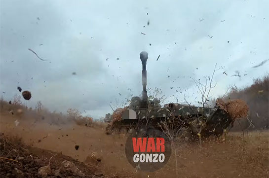 Wargonzo: “Гвоздика” howitzers destroy Azeri subversive groups (video)
