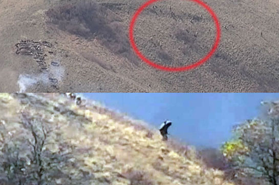 Enemy flees from Berdzor mountains (video)