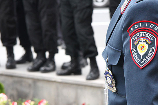 Уволен начальник войсками полиции Армении