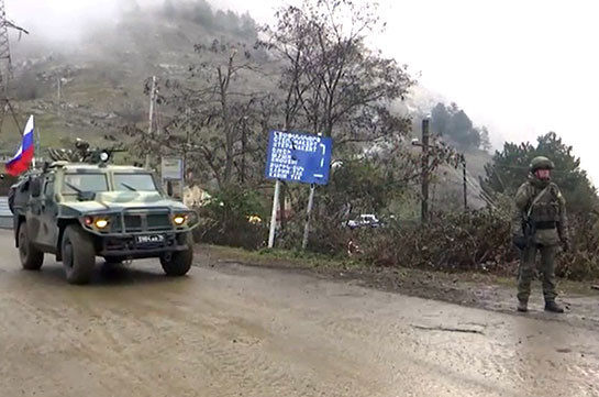 Минобороны РФ рассказало о контроле миротворцев за безопасностью в Карабахе (Видео)