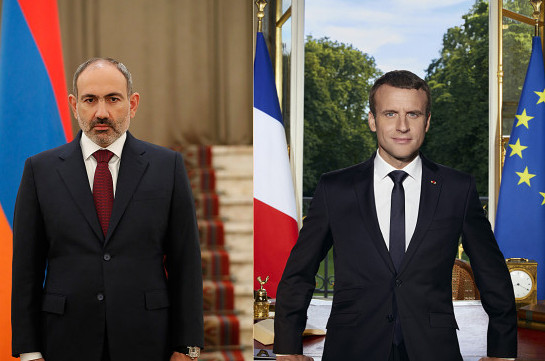 Armenia's PM notes fundamental importance of international recognition of the Artsakh Republic during phone conversation with France's Macron